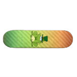 Conception irlandaise de grenouille plateau de skateboard