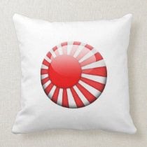 Conception japonaise d'oreiller de drapeau oreillers american