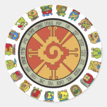 Conception maya de calendrier autocollants