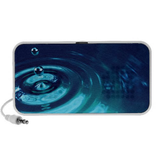 conception métallique bleue de l'ondulation 3d pou