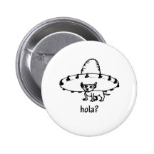 Conception mignonne de chiwawa de Hola Badge