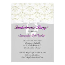 Conception MIGNONNE de partie de Bachelorette Invitation