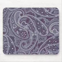 Conception Mousepad de Paisley d'ardoise de pays Tapis De Souris