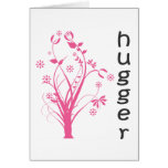 Conception originale de Hugger d'arbre ! Carte