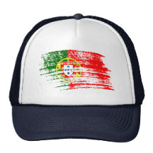 Conception portugaise fraîche de drapeau casquettes