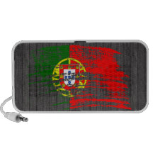 Conception portugaise fraîche de drapeau haut-parleurs mobiles