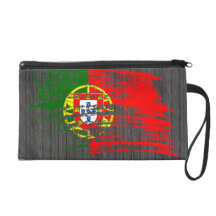 Conception portugaise fraîche de drapeau sac à main avec dragonne