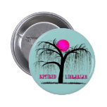 Conception retirée de saule pleurant de cadeaux de badge avec épingle