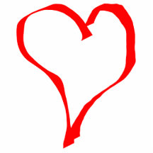 Conception rouge et blanche de coeur d'amour photos en relief