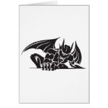 conception tribale de gargouille cartes