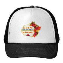 Conception ukrainienne d'ami casquette