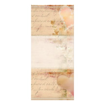 Conception vintage démodée de mariage carte double customisable