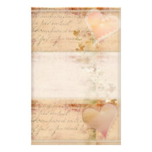 Conception vintage démodée de mariage motifs pour papier à lettre