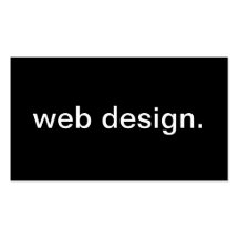 Conception web cartes de visite personnelles