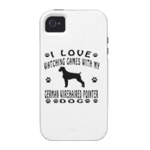 Conceptions à poils durs allemandes d'indicateur iPhone 4 case
