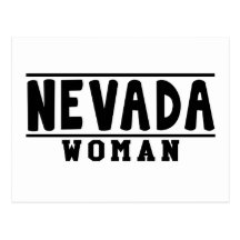 Conceptions de femme du Nevada Carte Postale