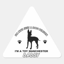 Conceptions de papa de chien de MANCHESTER de JOUE Adhésif