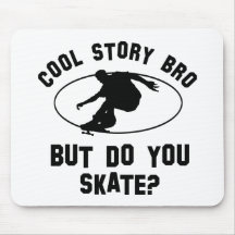 conceptions de patinage fraîches tapis de souris