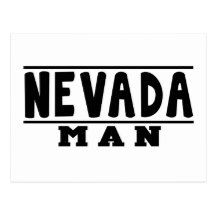 Conceptions d'homme du Nevada Cartes Postales