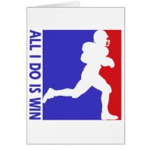 Conceptions fraîches de football américain carte