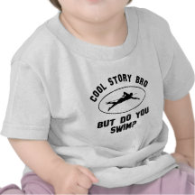 conceptions fraîches de natation t-shirt