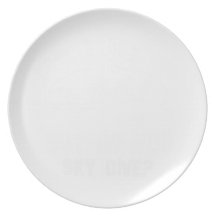 conceptions fraîches de piqué de ciel assiette pour soirée