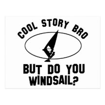 conceptions fraîches de windsail carte postale