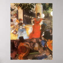 Concert de café chez Les Ambassadeurs par Edgar De Posters