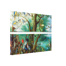 Concert des oiseaux avant janvier van Kessel Toile Tendue