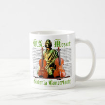 Concertante de Mozart Sinfonia Tasses
