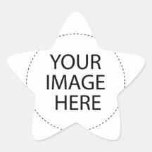 Concevez vos propres cadeaux faits sur commande -  autocollants en étoile