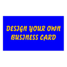 CONCEVEZ VOTRE CARTE D'OWNBUSINESS MODÈLES DE CARTES DE VISITE