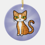 Concevez votre propre chat de bande dessinée ornement de noël