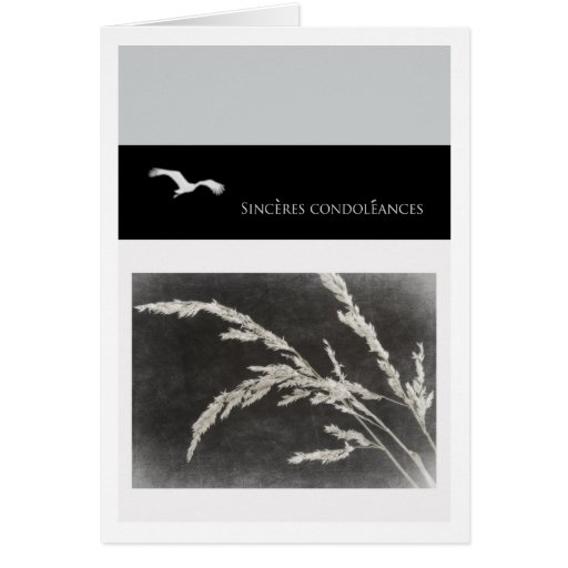condoléances sincères cartes de vœux