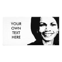 Condoleezza Rice Photocarte Personnalisée