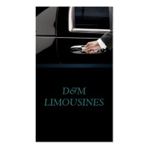 Conducteur de service de limousine, cabine, carte 