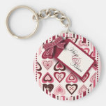 Confection Keychain de coeurs Porte-clé