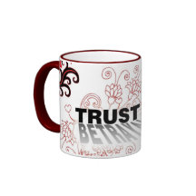 Confiance et trahison mugs à café