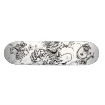 Confiture de patin de monstre plateau de skateboard