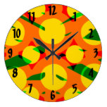 Confusion dans l'horloge murale d'automne