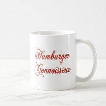 Connaisseur d'hamburger tasses