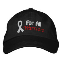 Conscience de cancer de poumon pour tous les guerr casquette brodée