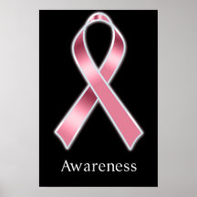 Conscience de cancer du sein affiches