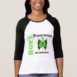 Conscience d'espoir de lymphome t-shirts
