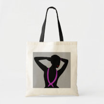 Conscience Fourre-tout de cancer du sein Sacs De Toile