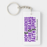 Conscience Keychains de traitement d'espoir d'EDS Porte-clef