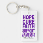 Conscience Keychains de traitement d'espoir Porte-clé