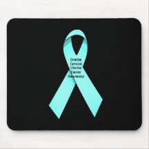 Conscience Mousepad de Cancer ovarien Tapis De Souris