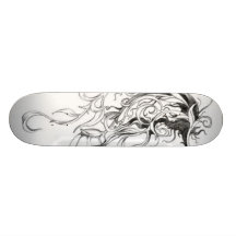 Conseil blanc skateboards customisés