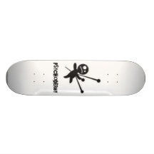 CONSEIL DE VAUDOU DE PSYCHODERBY SKATEBOARDS CUTOMISABLES